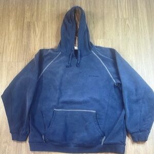 Columbia Men's Blue Hoodie Sweater